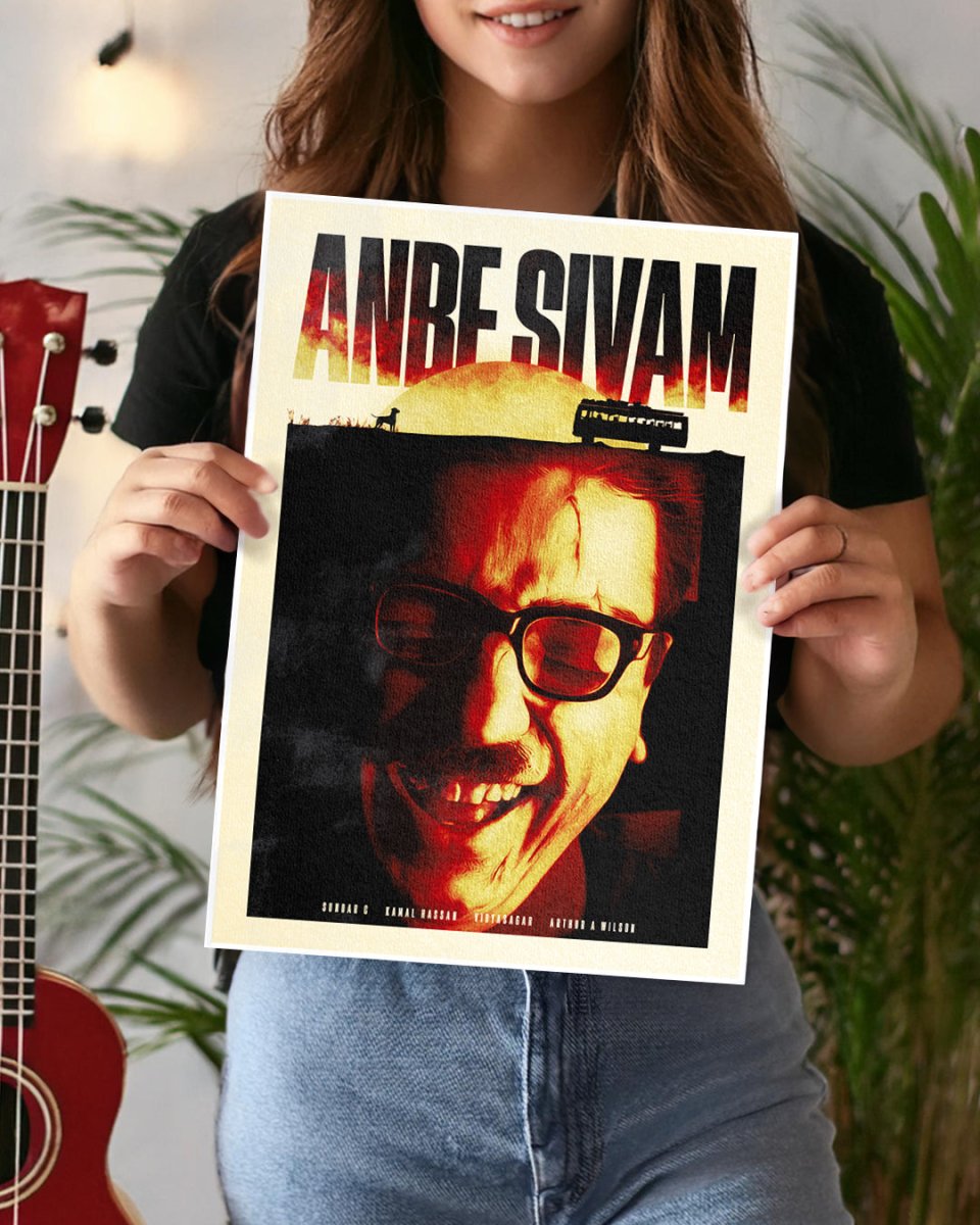 Anbe Sivam! - Anbe Sivam Movie Poster - The South Wind
