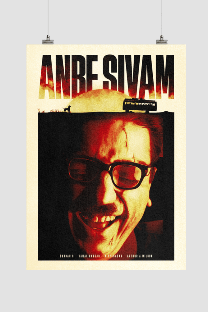 Anbe Sivam! - Anbe Sivam Movie Poster - The South Wind