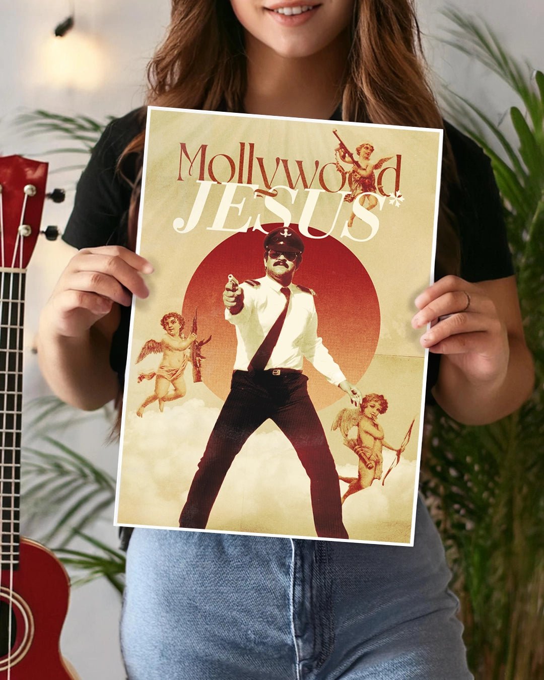 Mollywood Jesus! - Mohanlal Poster - The South Wind