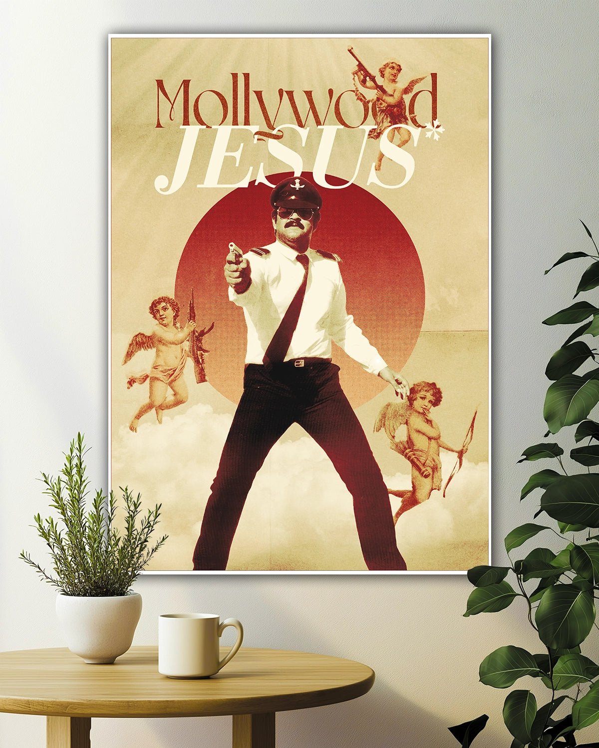 Mollywood Jesus! - Mohanlal Poster - The South Wind