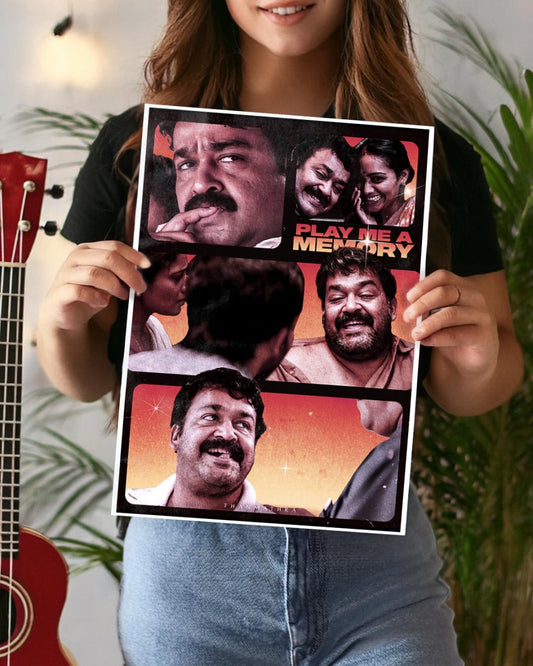 Play Me a Memory - Thanmathra Movie Poster - The South Wind