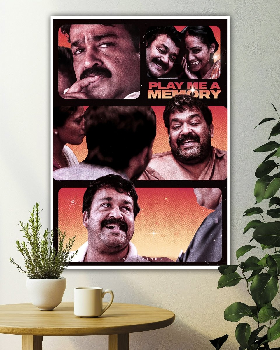 Play Me a Memory - Thanmathra Movie Poster - The South Wind
