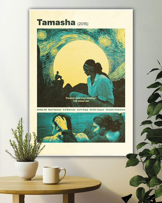 The Mood of Tamasha - Tamasha Movie Poster - The South Wind