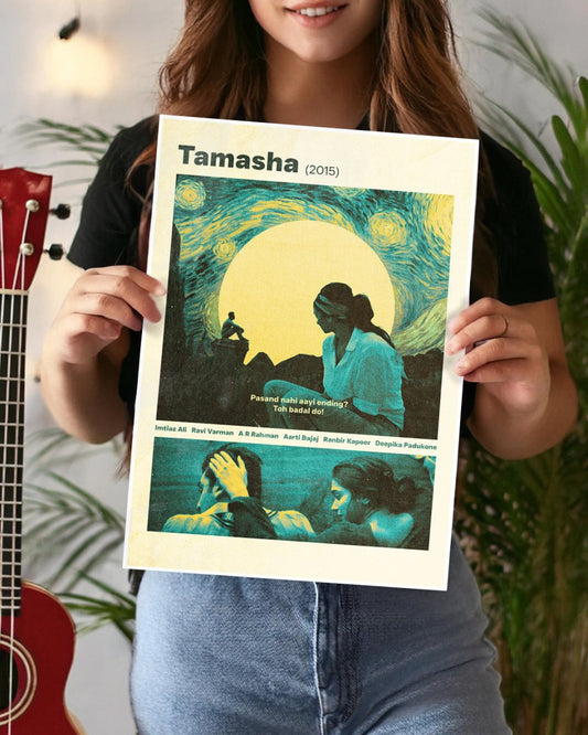 The Mood of Tamasha - Tamasha Movie Poster - The South Wind