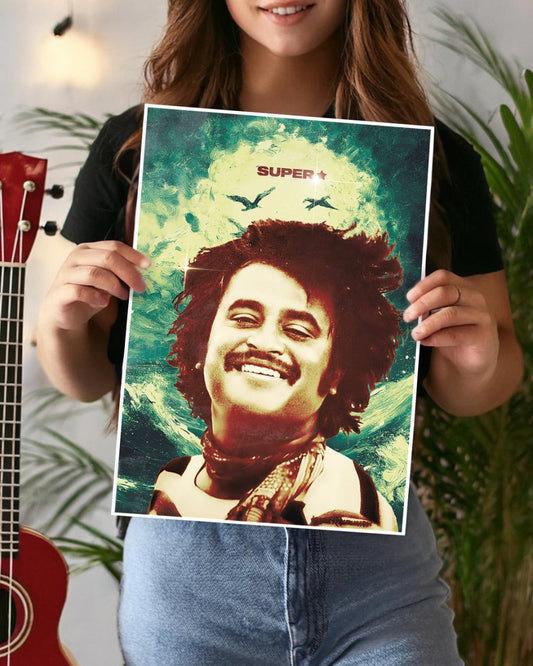 The OG - Superstar - Rajanikanth Poster - The South Wind