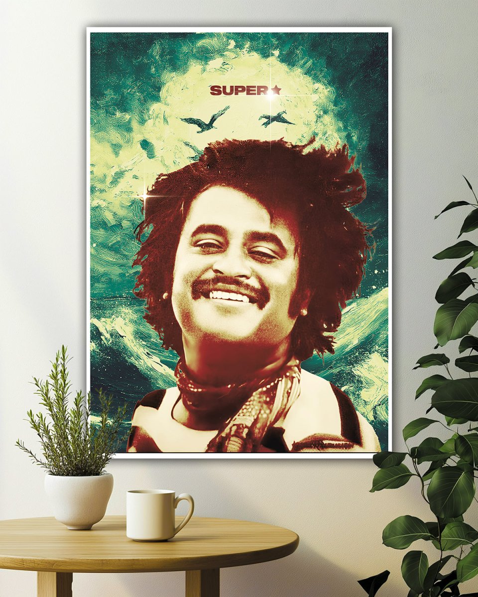 The OG - Superstar - Rajanikanth Poster - The South Wind
