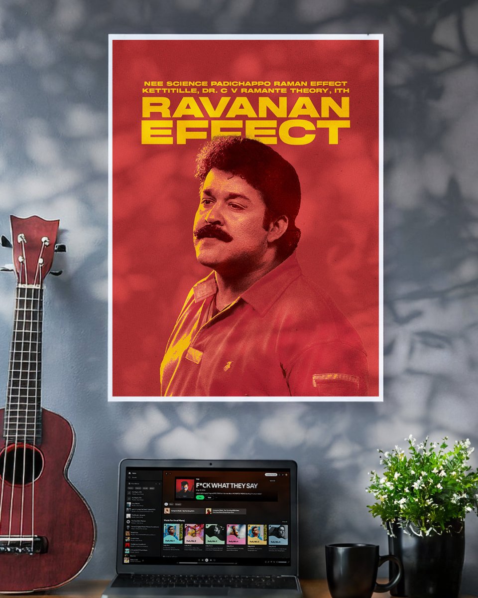 The Ravanan Effect! - Raavanaprabhu Movie Poster - The South Wind