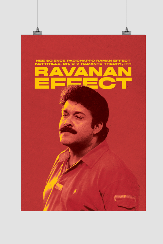 The Ravanan Effect! - Raavanaprabhu Movie Poster - The South Wind