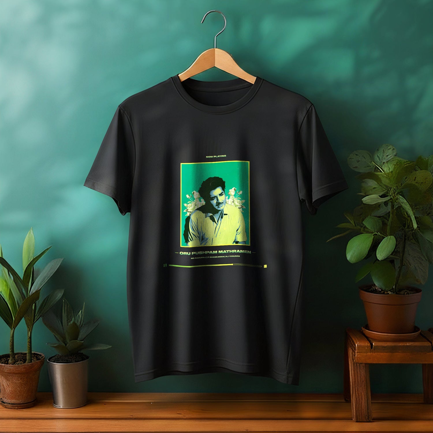 Playing Now - Oru Pushpam Mathramen - Premium Cotton T-shirt - The South Wind