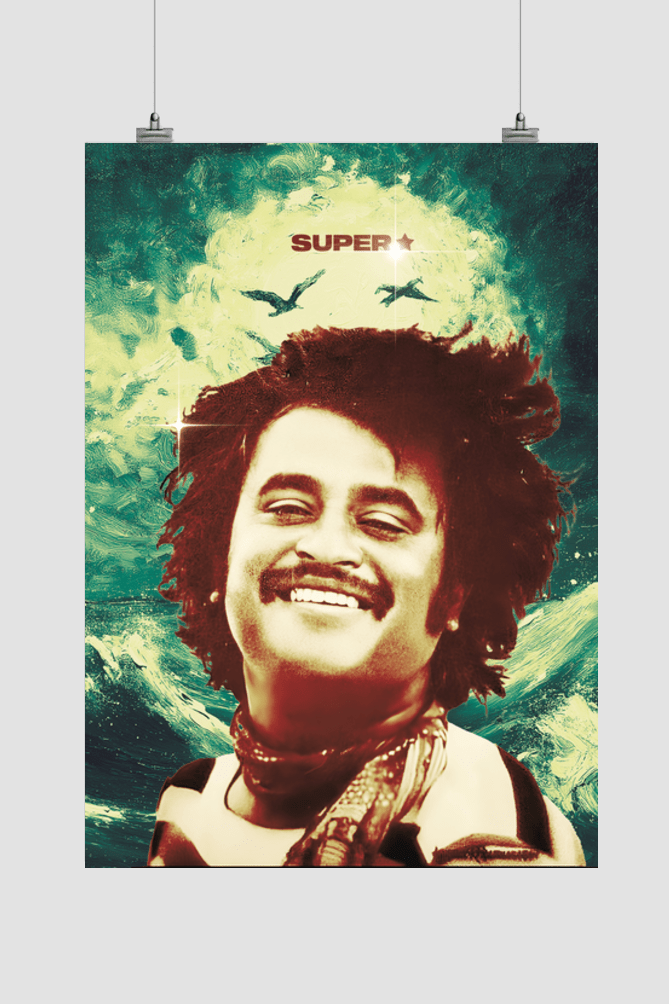The OG - Superstar - Rajanikanth Poster - The South Wind